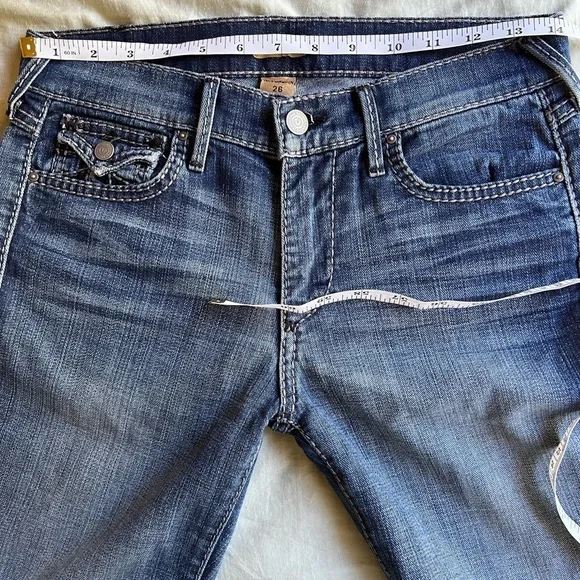 👖 True religion Halle mid rise super skinny jeans womens - Picture 5 of 9